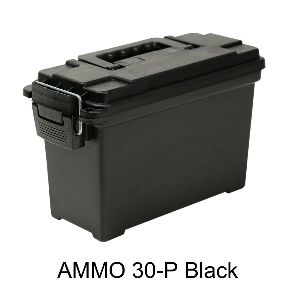 Plastic ammo can, Small, Black
