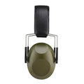 Folding slim earmuffs, green