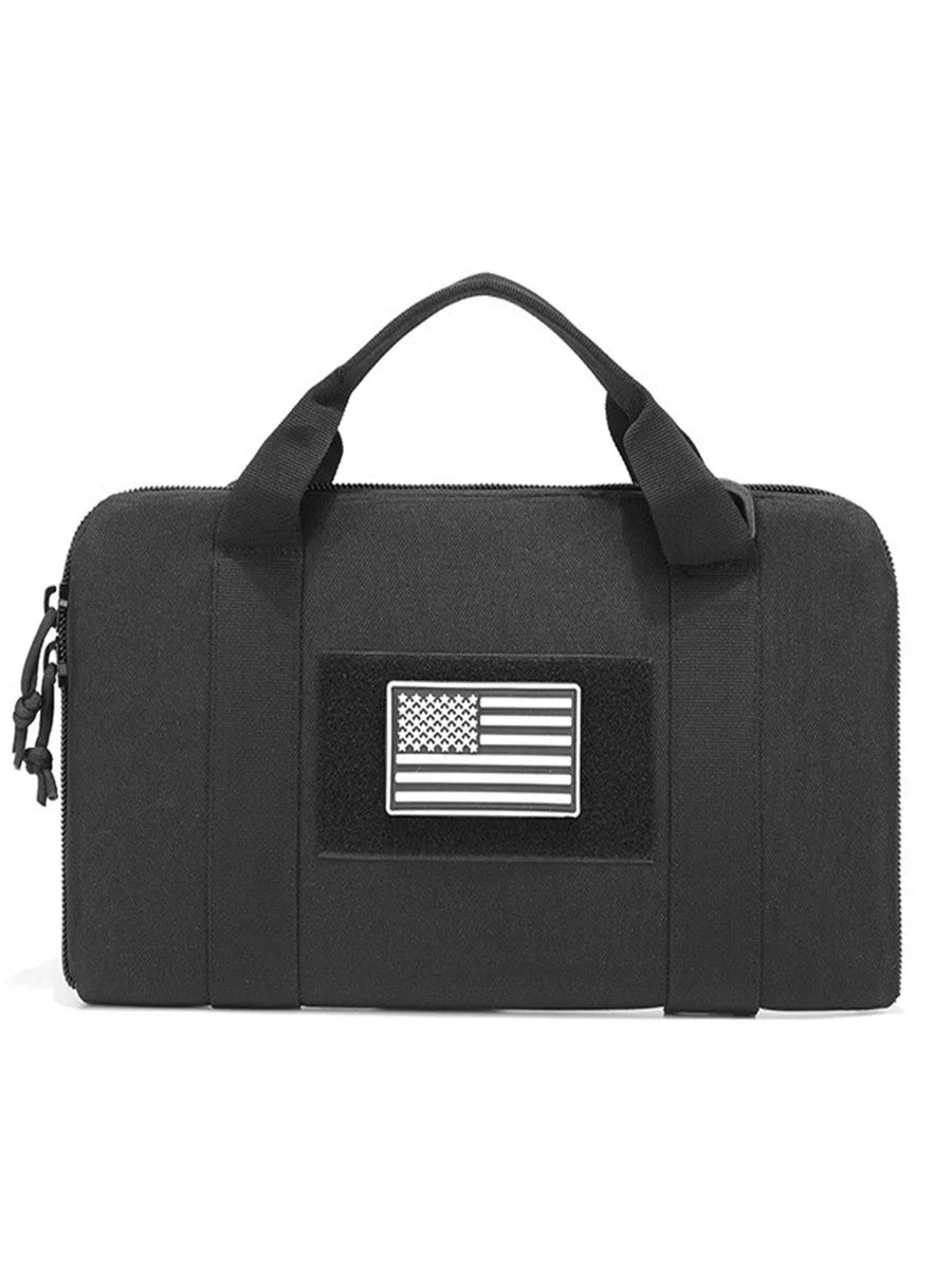 Soft nylon pistol pouch