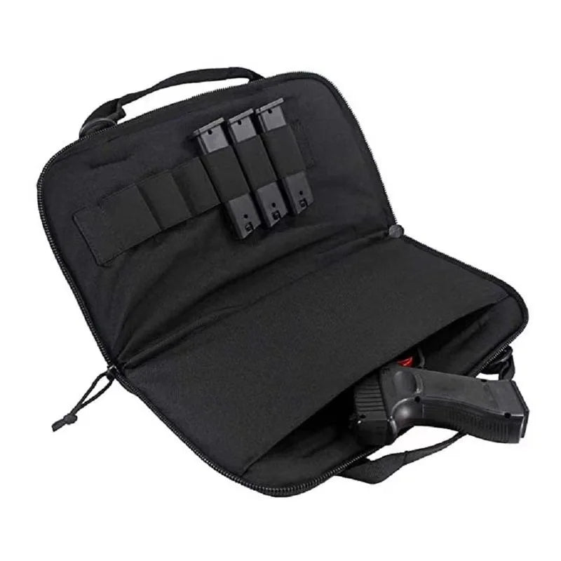 Soft nylon pistol pouch