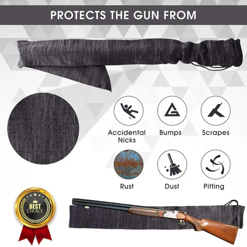 Silicone treated gun sock