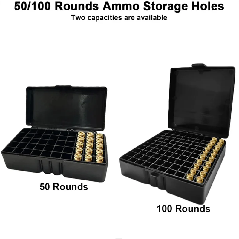 Flip-top ammo box