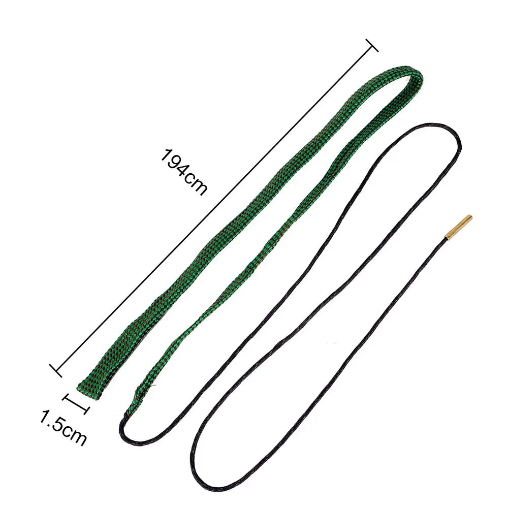 Bore snake pull-through cleaner