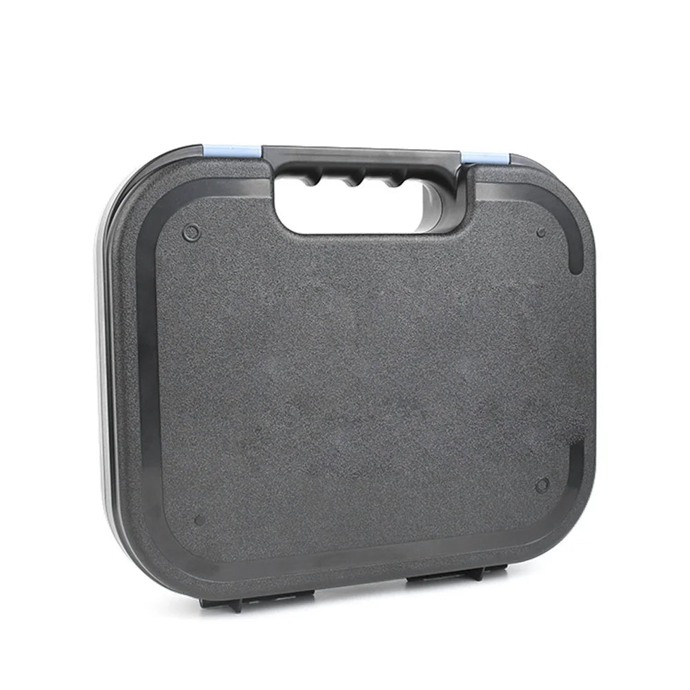 Hard pistol case with foam