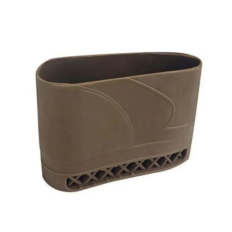 Slip-on rubber recoil pad, tan