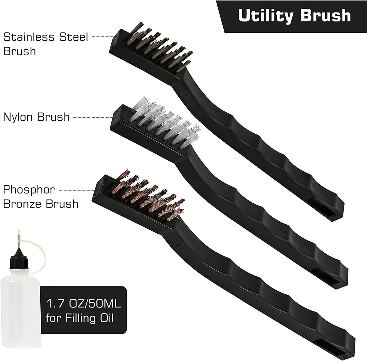Universal cleaning kit in a carry case