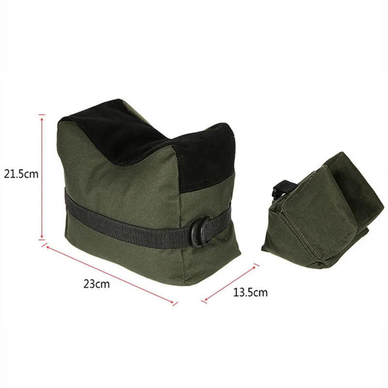 Front and rear shooting rest bags