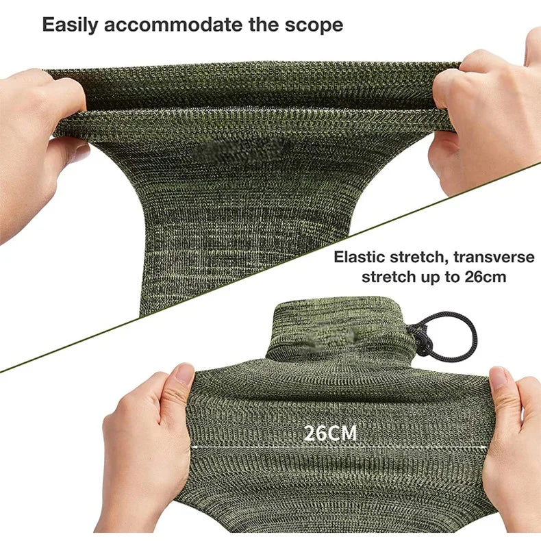 Silicone treated gun sock