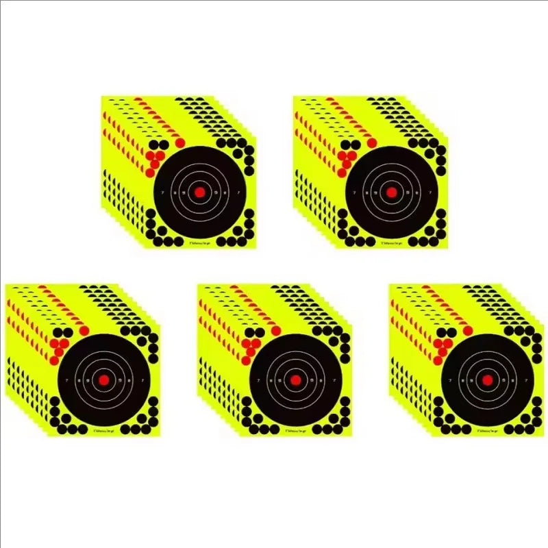 Eight inch splatter target, 50 pack
