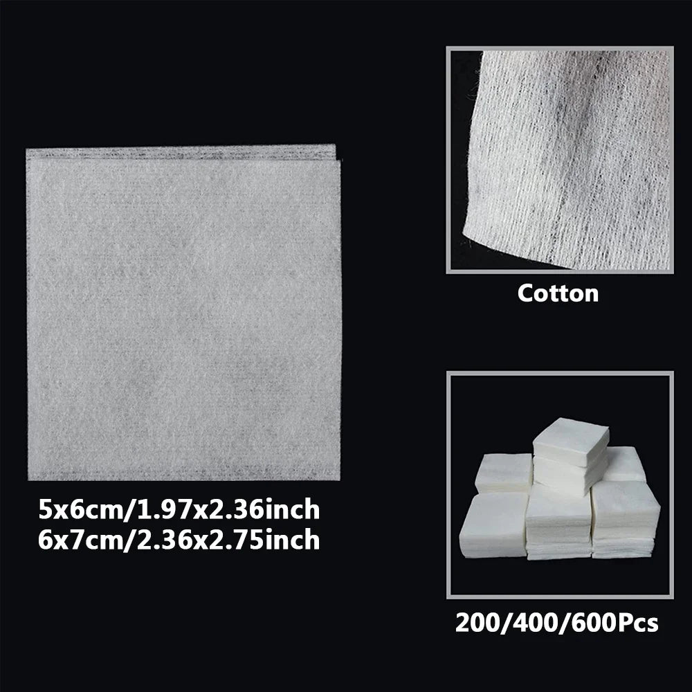 Pre-cut cleaning patches