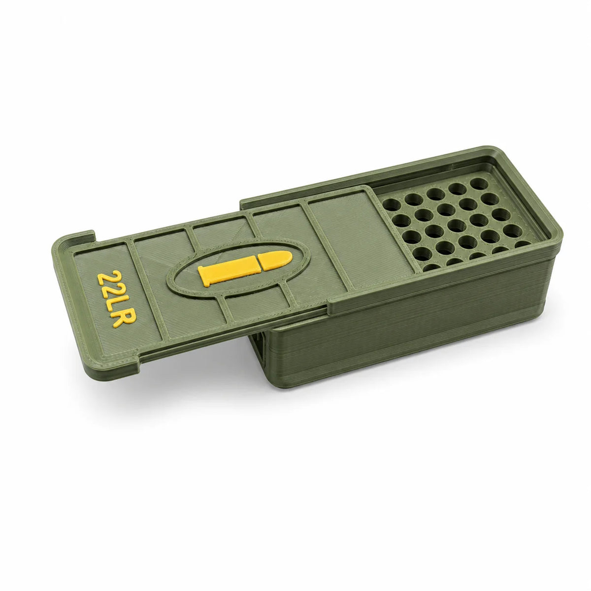 .22 LR drawer style ammo box, 50 round
