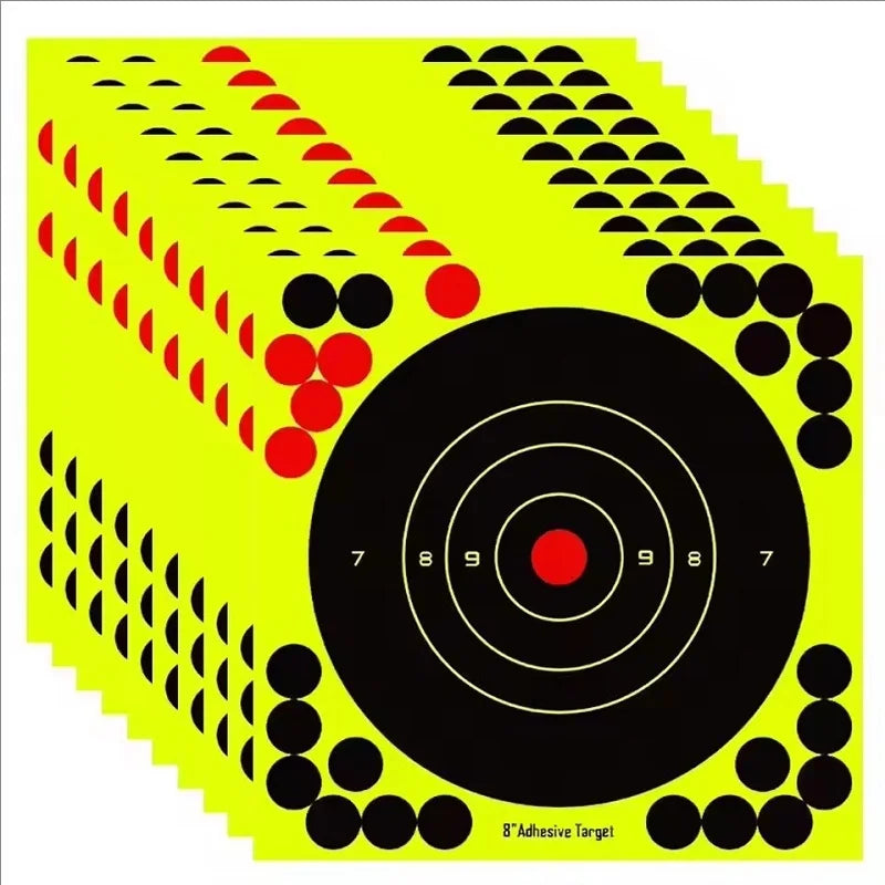Eight inch splatter target, 10 pack