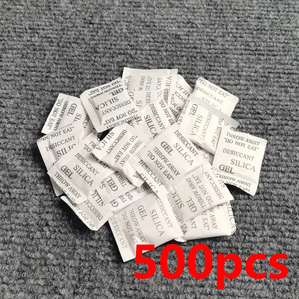 Silica gel packets, 500 pack