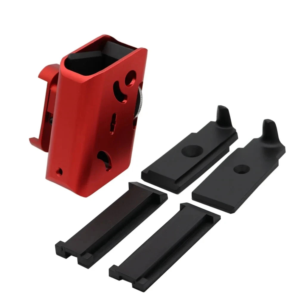 CNC aluminium competition magazine pouch