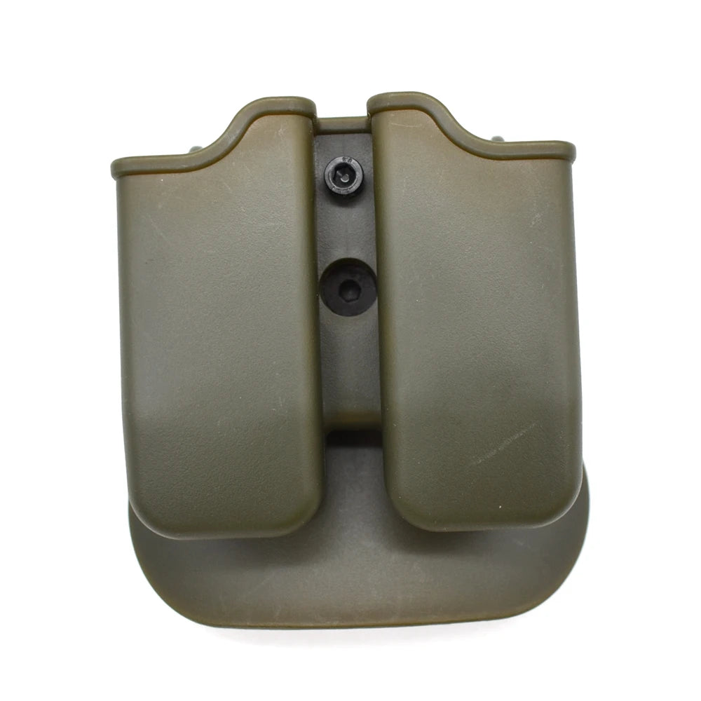 Polymer double magazine pouch