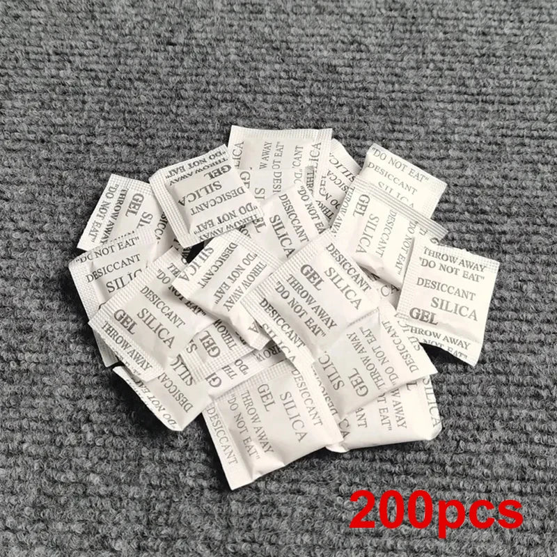 Silica gel packets, 200 pack