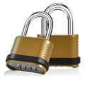 Four digit combination padlock