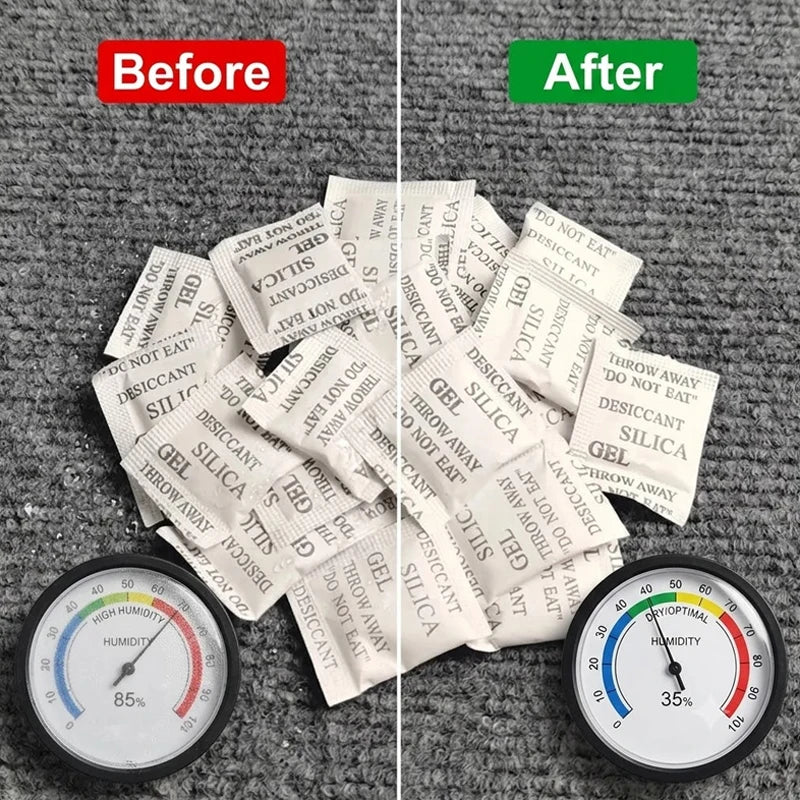 Silica gel packets