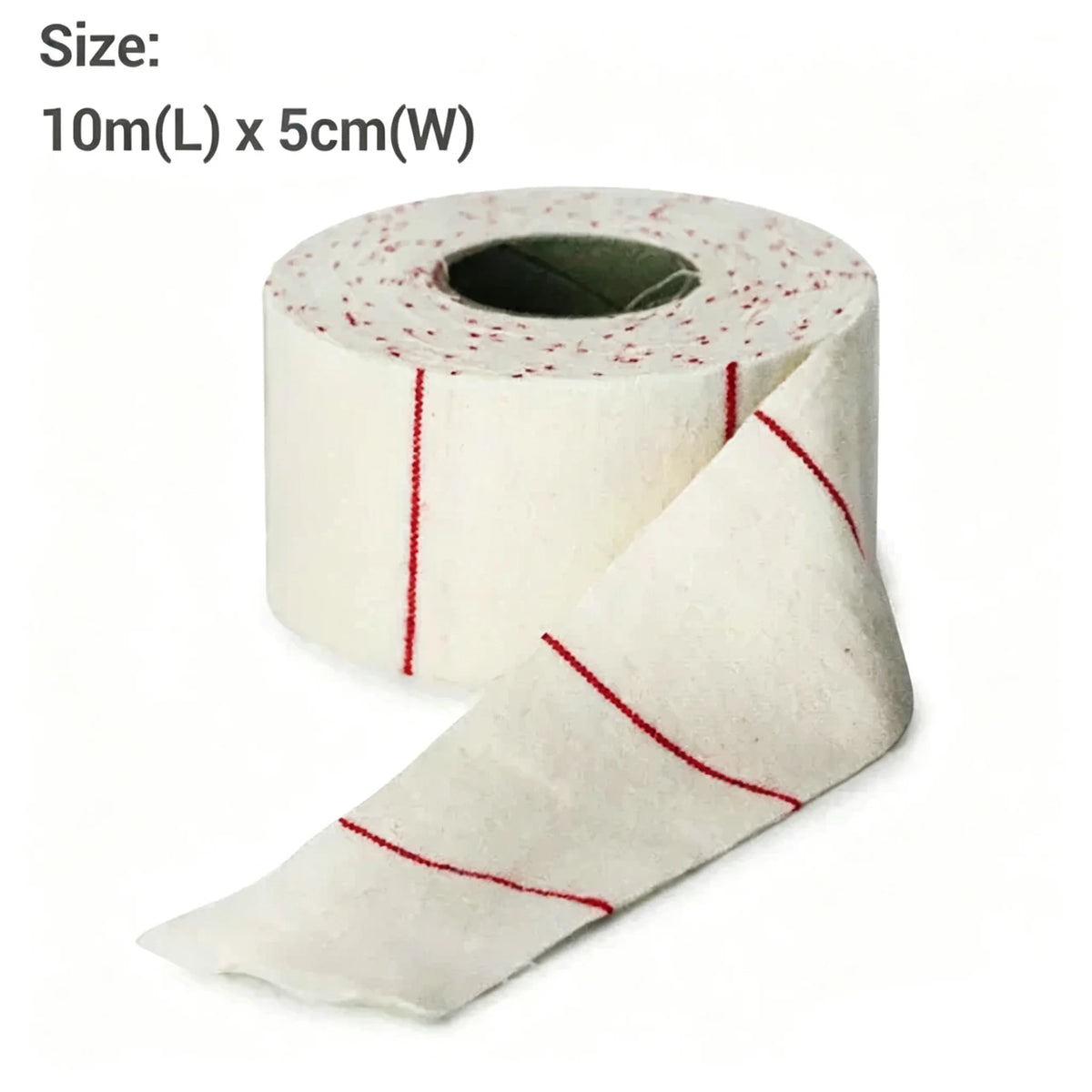 Roll of cotton cleaning cloth, 5 cm wide