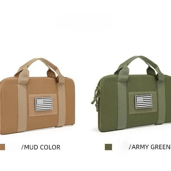 Soft nylon pistol pouch