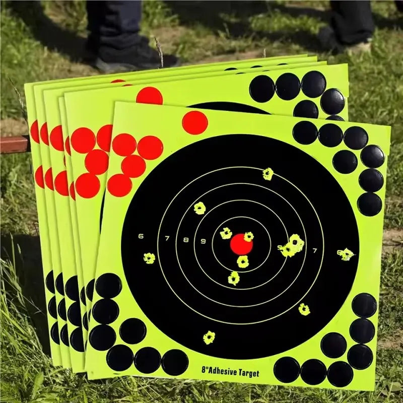 Eight inch splatter target