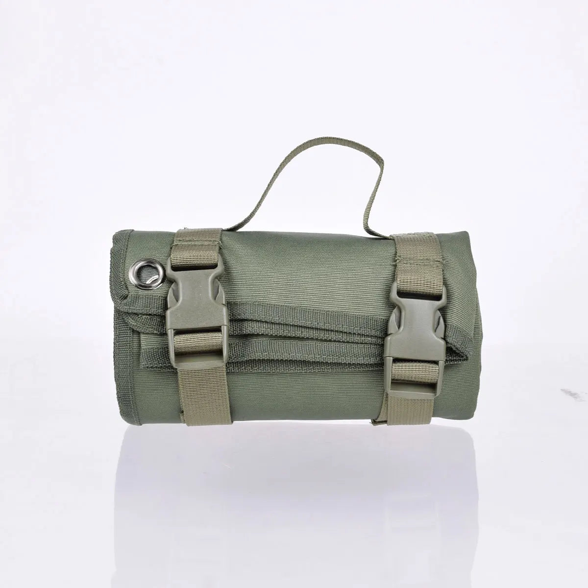 Roll-up shooting mat, green