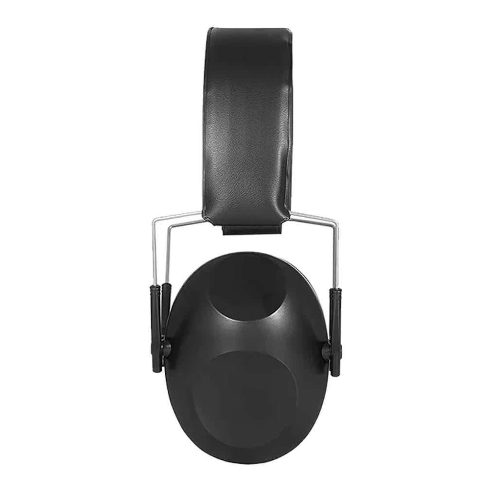 Folding slim earmuffs, black