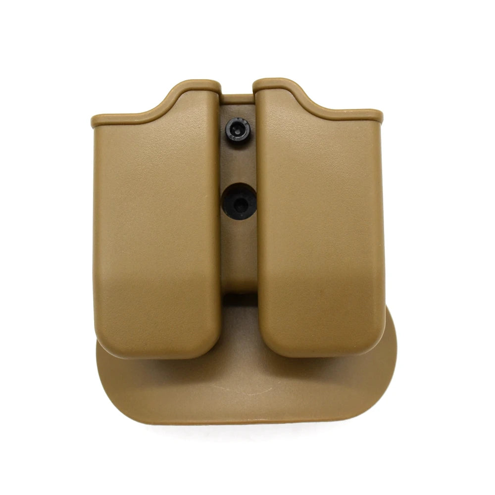 Polymer double magazine pouch